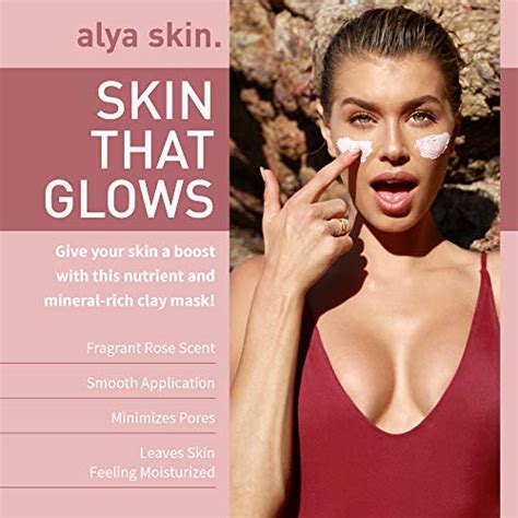 Alya Skin Clay Mask Deep Cleansing Bentonite Clay Face Mask