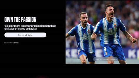 Laliga Y Dapper Labs Lanzan Laliga Golazos Los Coleccionables