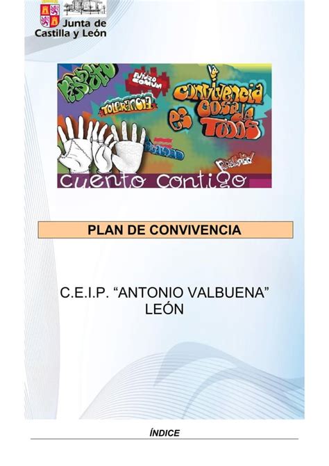 Plan De Convivencia Ceip Antonio Valbuena Pdf