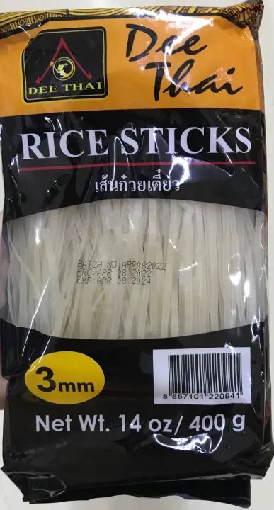 3mm Dee Thai Rice Sticks 400g Lazada PH