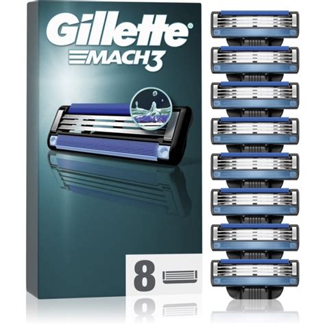 Gillette Mach3 Zapasowe Ostrza 8 Szt Gillette AGD Sklep EMPIK