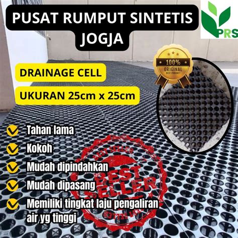 Jual DRAINAGE CELL UKURAN 25CM X 25CM ALAS RUMPUT SINTETIS Shopee