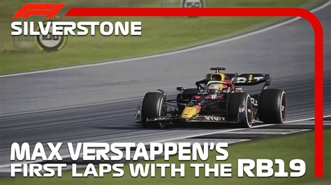 Max Verstappen S First Laps With The RB19 At Silverstone Assetto