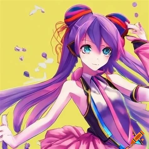 Colorful And Fun New Vocaloid On Craiyon