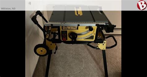 I bought a DeWalt Jobsite Table Saw (DWE7491RS) and stand a couple of ...