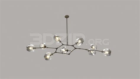 7095 Free 3ds Max Ceiling Light Model Download