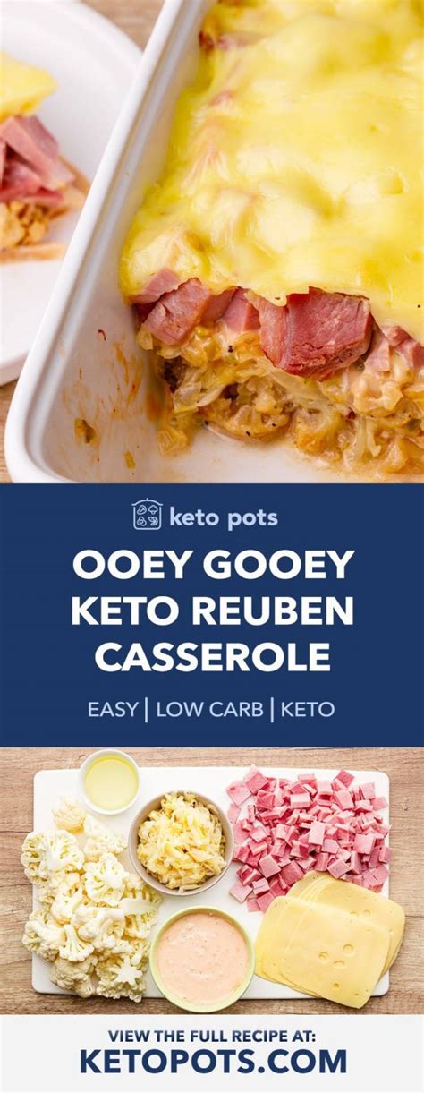 Ooey Gooey Keto Reuben Casserole Keto Pots