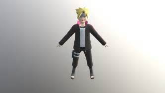 Boruto Uzumaki D Model By Hivigany And Narutorobert Mivinshy