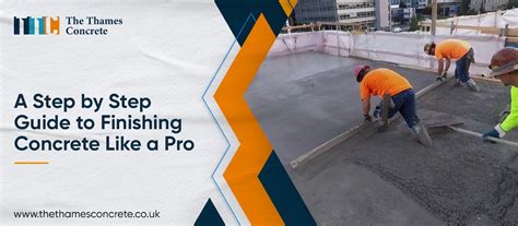 A Step By Step Guide To Finishing Concrete Like A Pro 2023