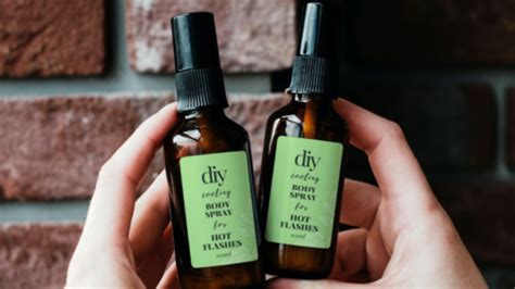 DIY Cooling Sprays For Hot Flashes With Essential Oils SkinCrest