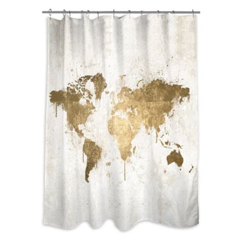 13 Unique White And Gold Shower Curtains That You Will Love Aprylann