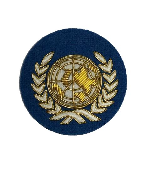 Un Embroidered Beret Badge Samuel Brothers St Paul S Ltd