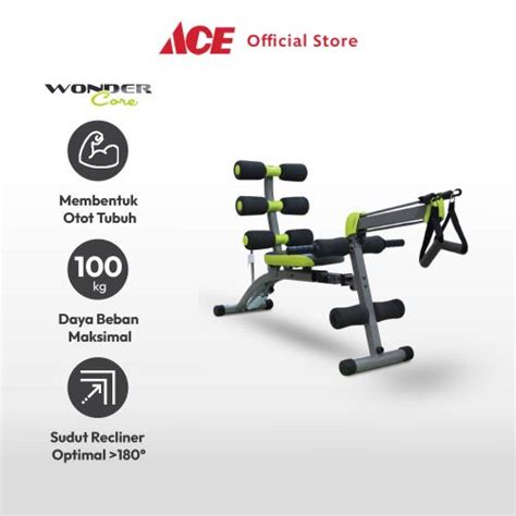 Jual Ace Wonder Core I I Alat Fitness Sit Up Exerciser Peralatan