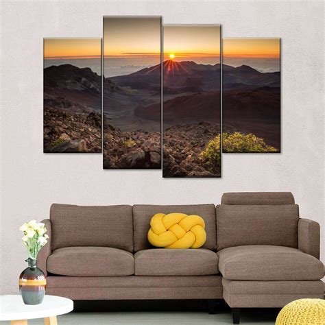 Haleakala Sunset Rays Wall Art | Photography