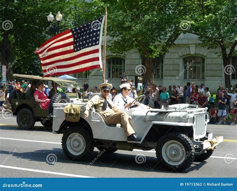 WWII Jeep Close-up Of Side Bonnet Showing Side Light Royalty-Free Stock Photography ...