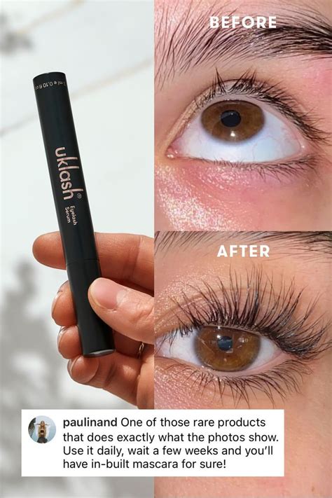 Eyelash Serum Before And After Natural Lashes