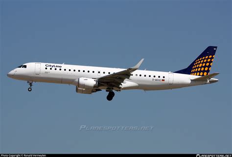 D Aece Lufthansa Cityline Embraer Erj Lr Erj Lr Photo By