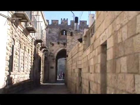 Porta dos Leões Bairro Árabe em Jerusalém YouTube