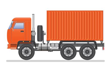 Cargo Container Truck