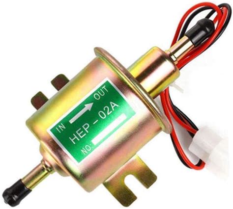 Buy Electric Fuel Pump Inline Fuel Transfer Pump 12v Universal Low Pressure Gas Diesel Fuel Pump