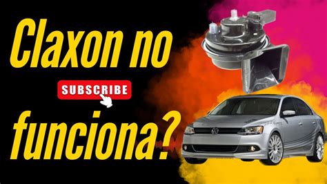 VW JETTA MK6 CAMBIO DE BOCINA DE CLAXON YouTube