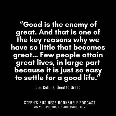 Good To Great By Jim Collins Steph S Business Bookshelf In