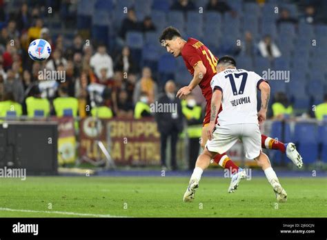 Eldor Shomurodov Of A S Roma During The Th Day Of The Serie A