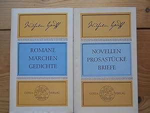 Werke 2 Bände Bd 1 Romane Märchen Gedichte Bd 2 Novellen