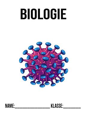 Biologie Virus Deckblatt Grundschule Gratis Ausdrucken