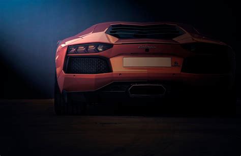 Orange Lamborghini Aventador Supercar Wallpapers - Wallpaper Cave