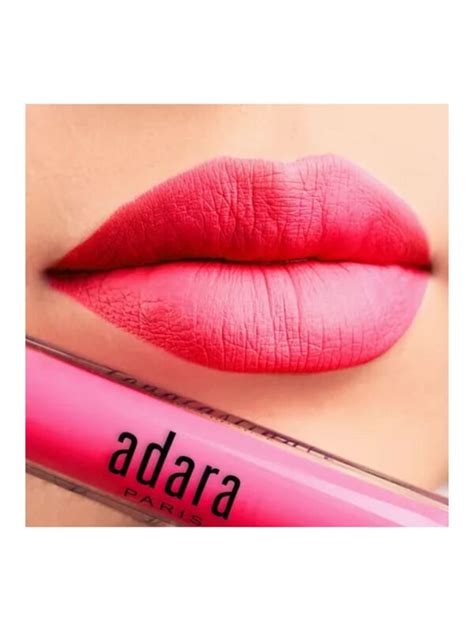 Labial L Quido Matte Indeleble Adara Paris Todos Los Tonos Moda De