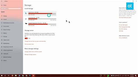 How To View Storage Usage By Folder In Windows 10 Youtube