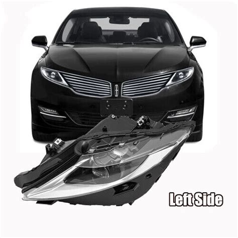 For Lincoln Mkz Headlight Left Driver Side Lh Led W