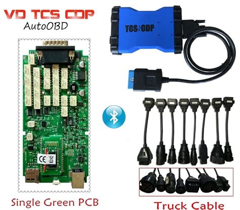 2018 nominal nuevo diseño único verde PCB camión cable VD TCS CDP Pro