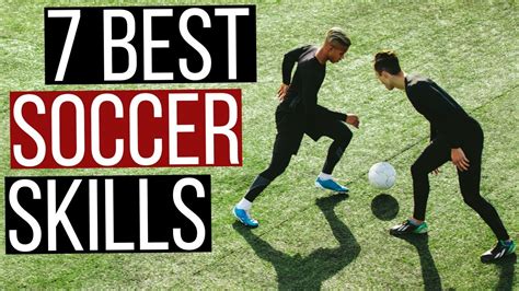 7 Best Soccer Skills To Get Past A Defender In A Game YouTube