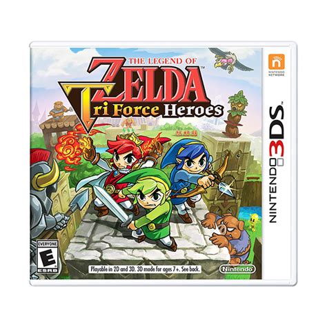 The Legend Of Zelda Tri Force Heroes Nintendo 3ds