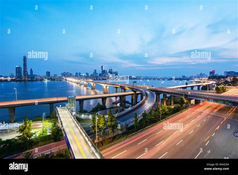 Seoul City Skyline,South Korea Stock Photo - Alamy