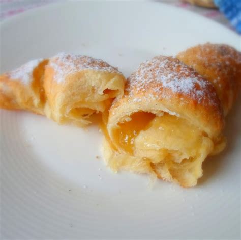 Lemon Filled Croissants Lemon Filling Filled Croissant Recipe