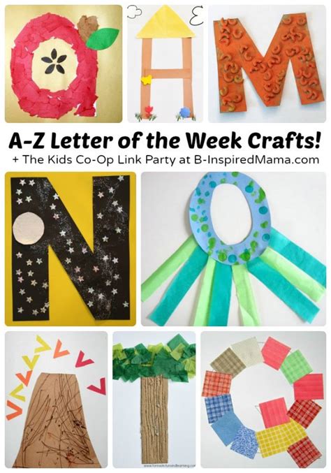 104 Fun Preschool Letter Crafts — From A To Z