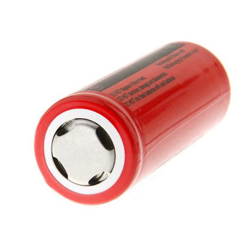 GTF 4pcs 26650 Battery 3 7V 8800mAh Rechargeable Li Ion Battery Use For