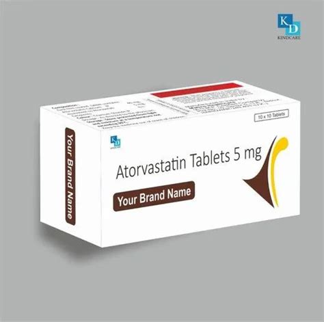 Atorvastatin Tablets Mg For Hospital Packaging Size X Alu Alu