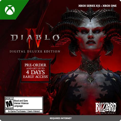 Diablo Iv Deluxe Xbox Series X Xbox Series X Gamestop