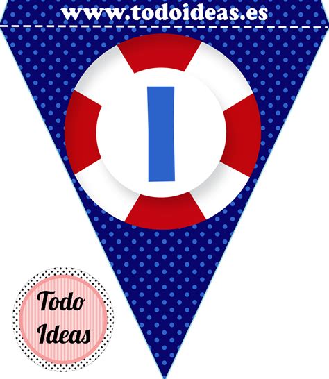 BLOG TODO IDEAS Y MAMI ES DIVERTIDA BANDERINES MARINEROS