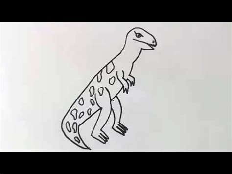 D Nazor Nas L Izilir How To Draw A Dinosaur Easy Drawings