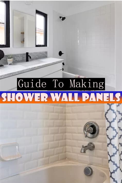 23 Diy Shower Wall Panels You Should Try Diyncrafty