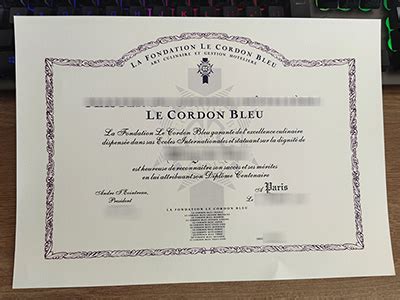 Amazing Suppliet To Get A Fake Le Cordon Bleu Diplome