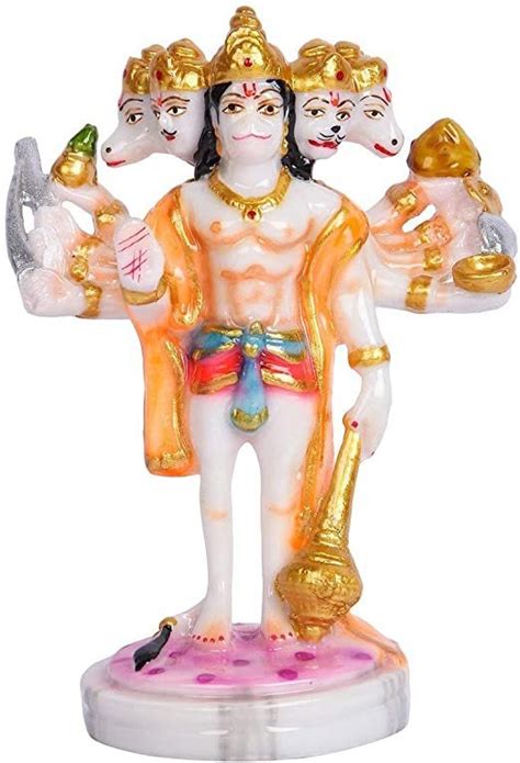 Marble Panchmukhi Hanuman Idol Size Fit At Rs Marble