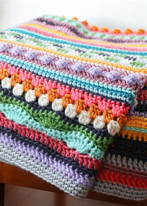 Design your own Crochet Sampler Blanket | My Poppet Makes