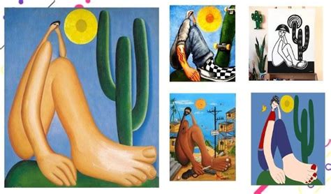 Base Na Obra Abaporu Da Artista Tarsila Do Amaral Que Uma Das