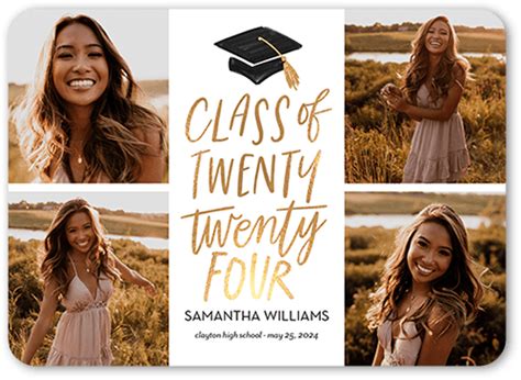 Traditional Graduation Announcements Shutterfly